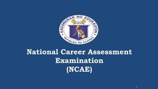national career assessment examination|NCAE Coverage and Reviewers.